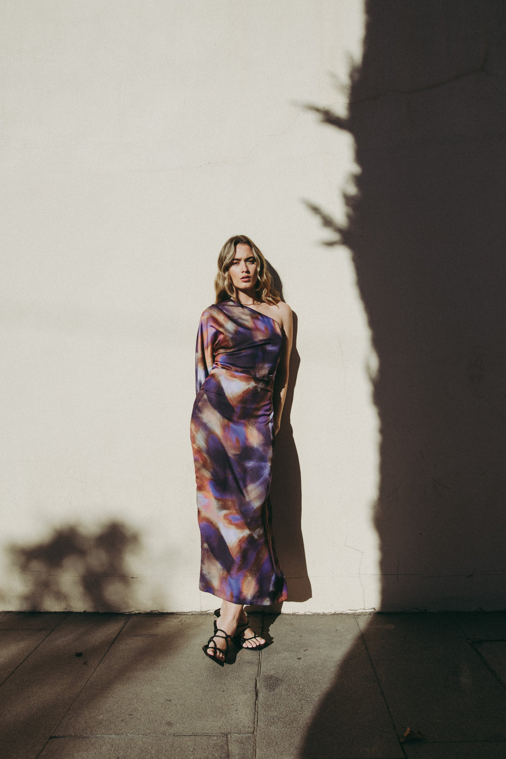 Vestido Terramotos One Shoulder