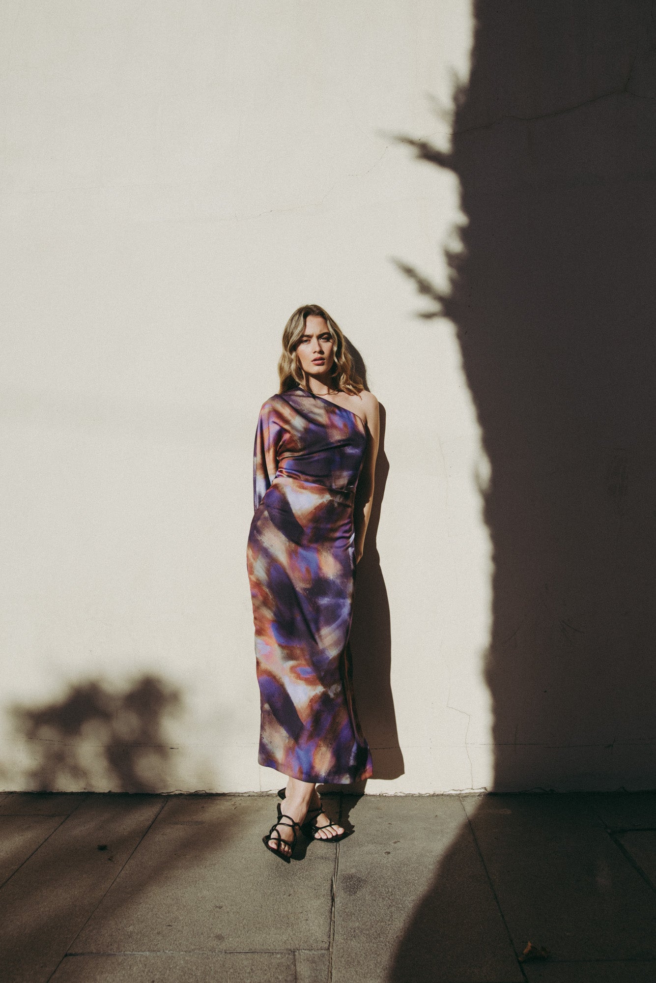 Vestido Terramotos One Shoulder