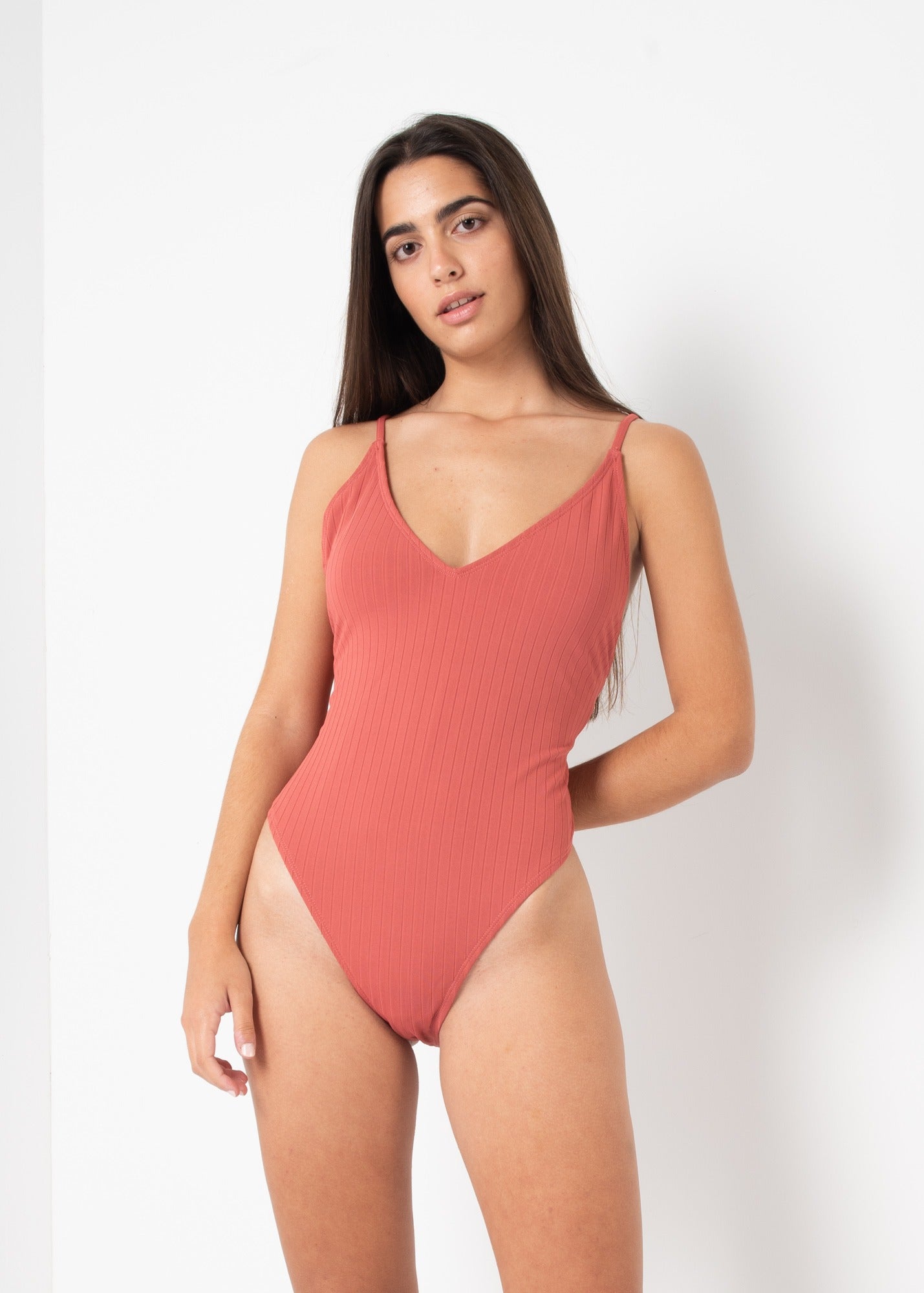 CORRUGATED SWIMMING SUIT